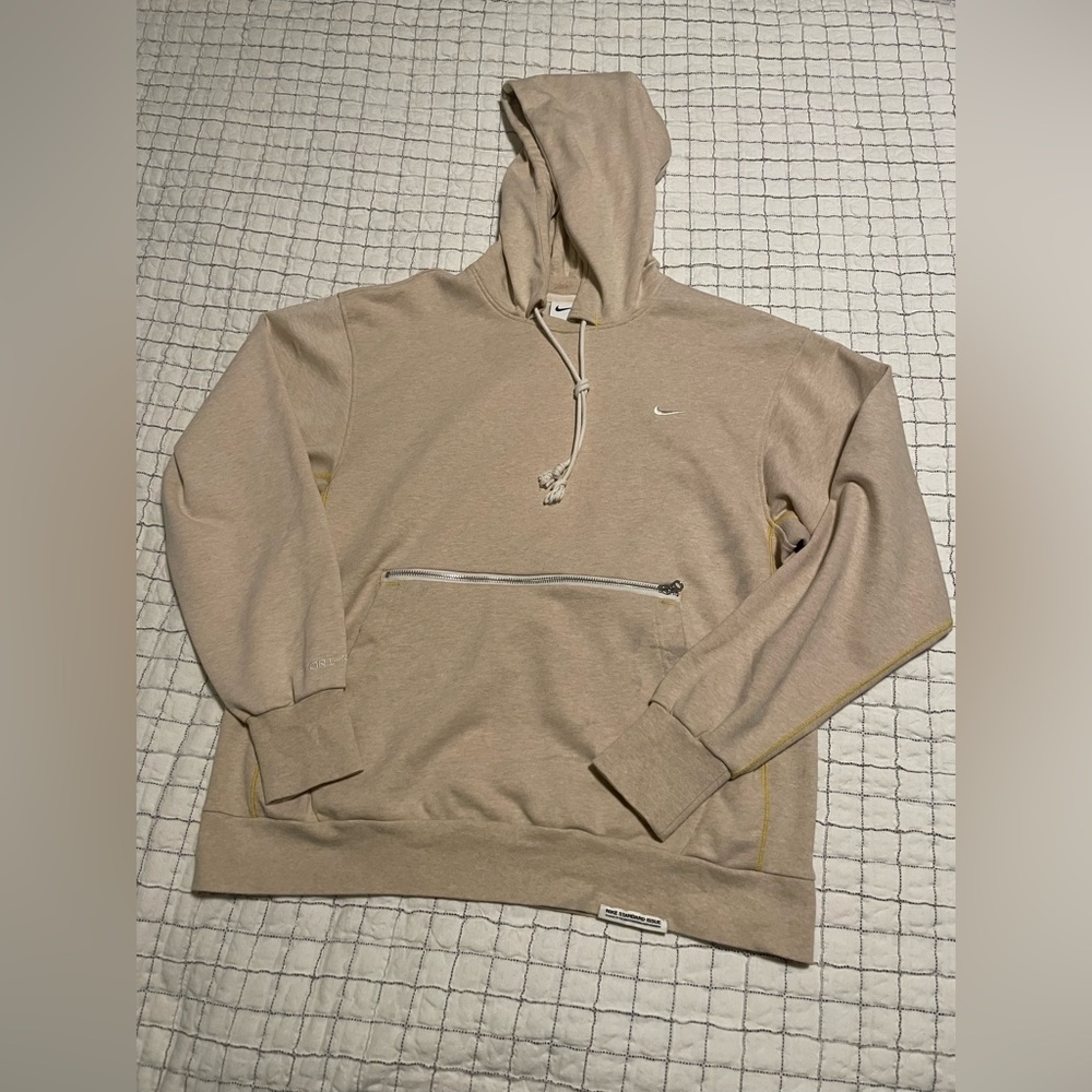 Nike Standard Issue Hoodie with Zipper Front Pocket - Size Small